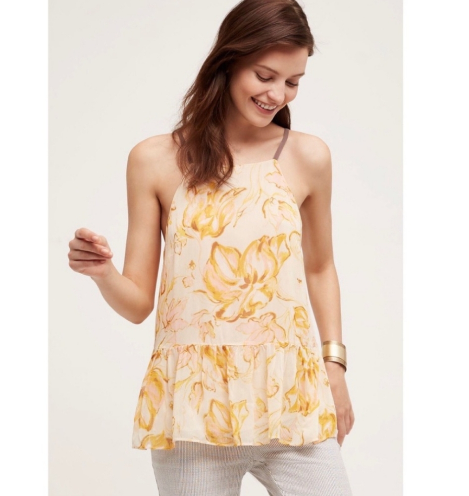HD Paris Floral top from Anthropology